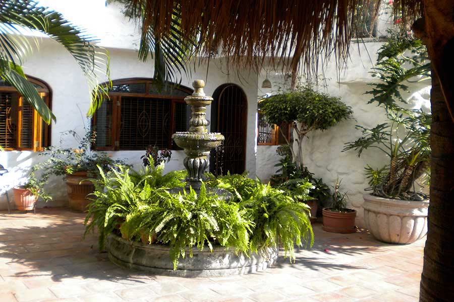 Fountain outside Condo Ibiza #2, Puerto Vallarta